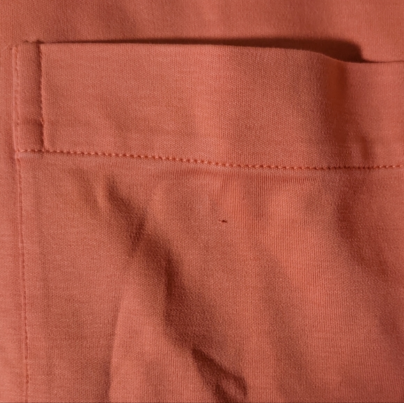 Paul Fredrick Orange Polo, Men's Medium - Picture 5 of 7